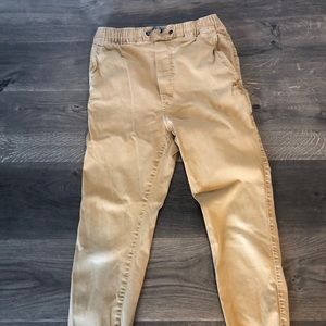 American Eagle Mens Khaki Jogger Style Pants